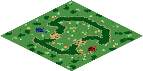 Rocky Forest Image